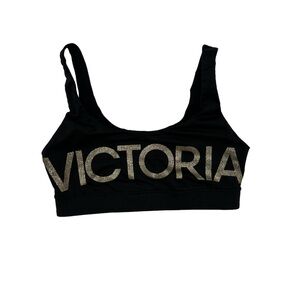 Victoria’s Secret Sports Bra Victoria Sport Black Athletic Top size small